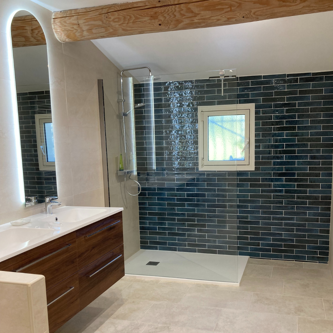 salle de bain zellige